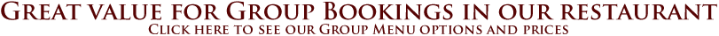 Group Bookings